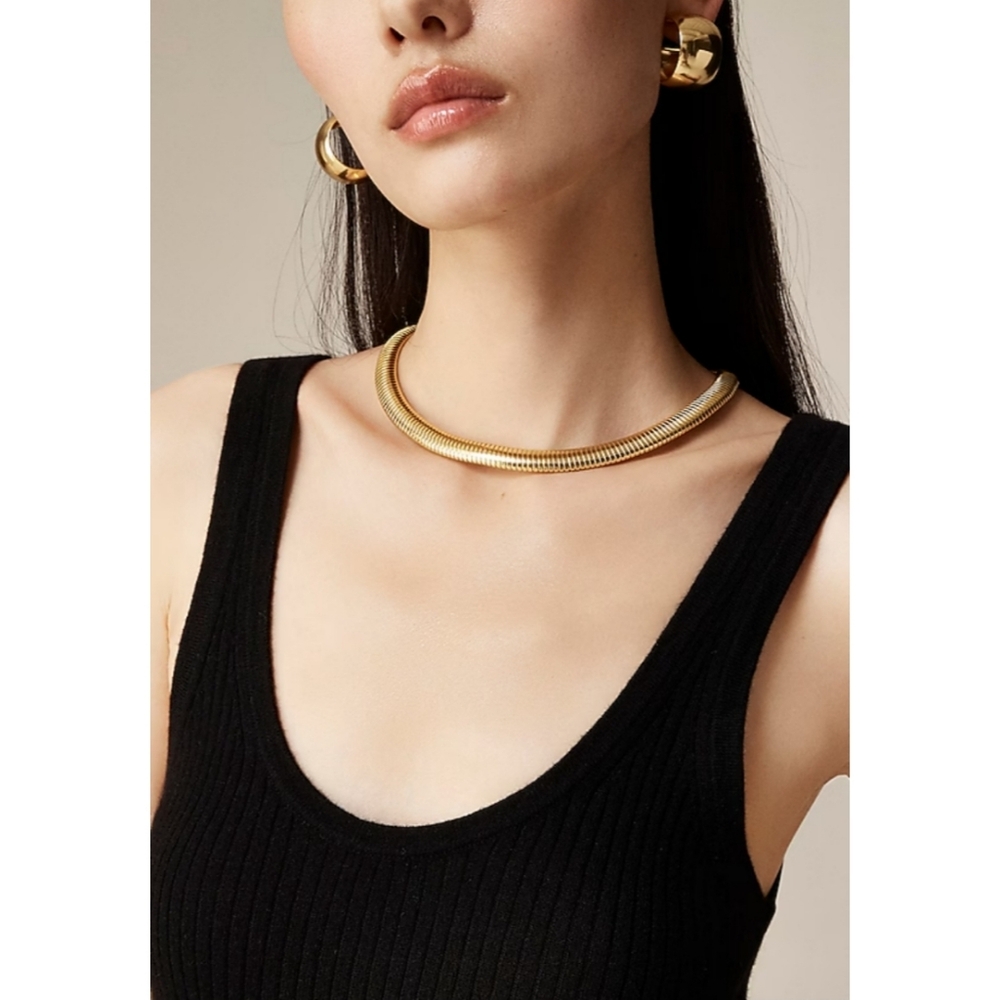 J.Crew Featherweight cashmere ribbed tank top - Picture 2 of 10
